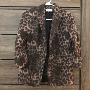 Calvin Klein leopard blazer